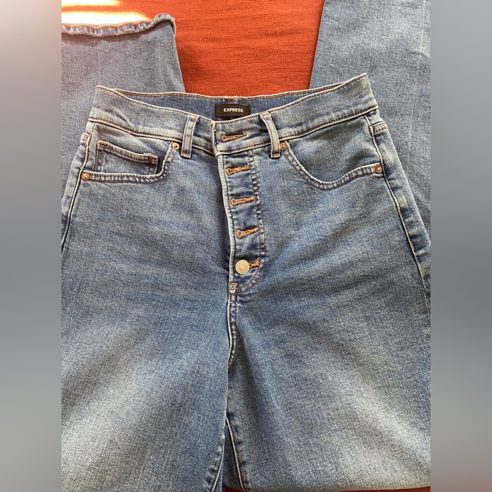 Express wide leg jeans